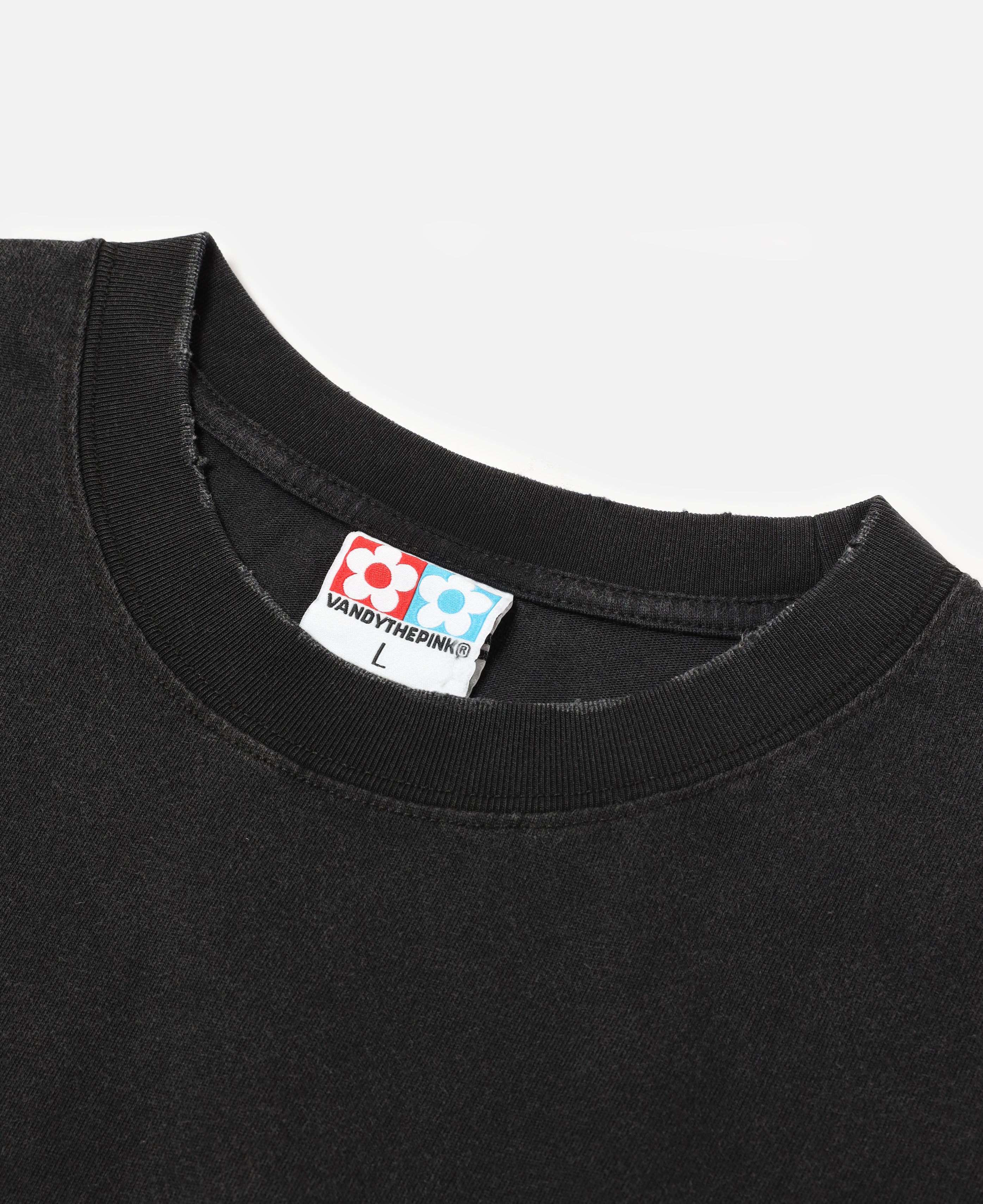 Two Flower T-Shirt (Black)