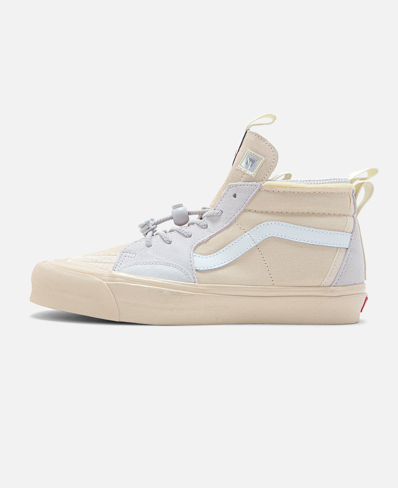 Vans sk8 hi cream sale