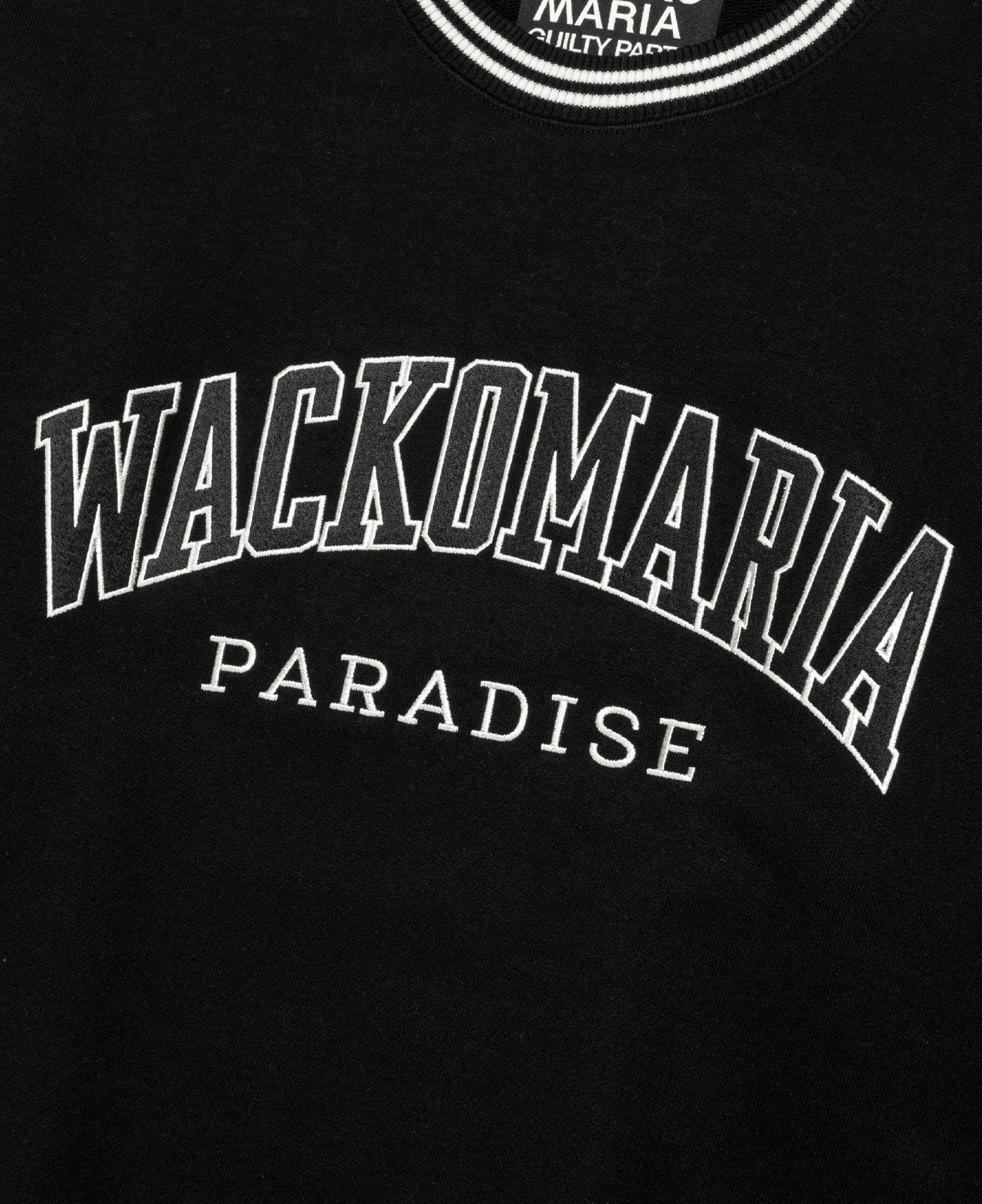 Heavy Weight Crew Neck Sweat Shirt (Type-1) (Black)