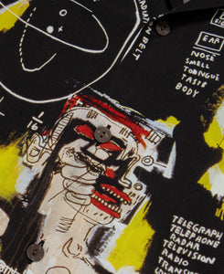 Jean-Michel Basquiat / S/S Hawaiian Shirt (Type-1) (Black)