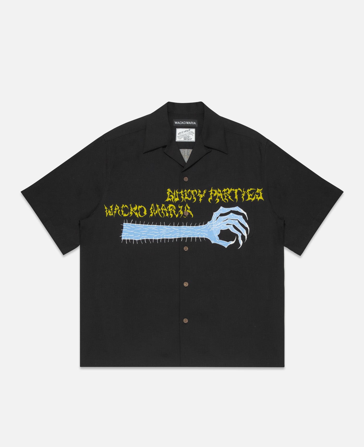 トップス WACKO MARIA RECORDS HAWAIIAN SHIRT WACKO MARIA(ワコマリア) / RECORDS / S/S HAWAIIAN SHIRT GRAY