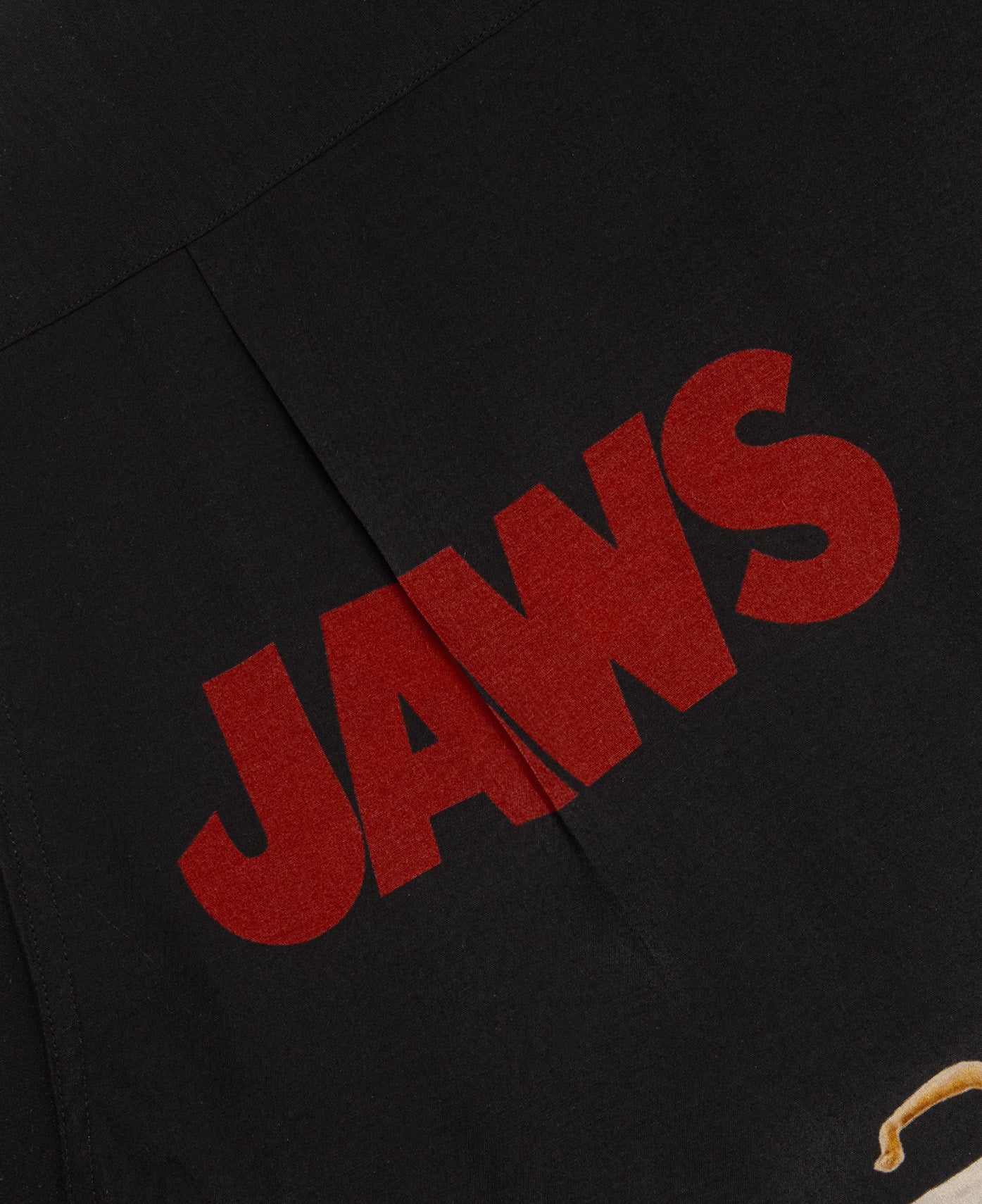 S/S Jaws Hawaiian Shirt (Black)