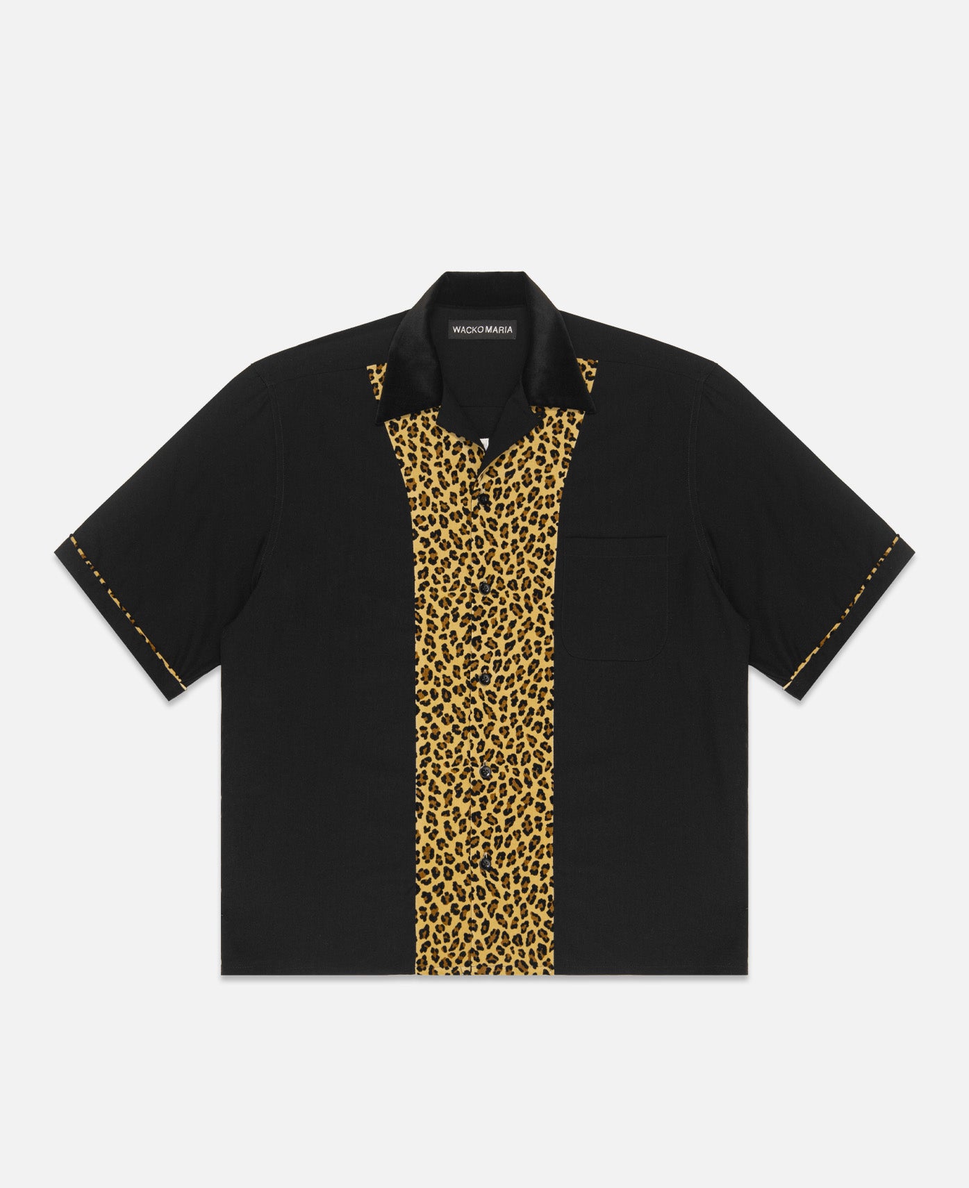 【新品】WACKO MARIA SWITCHING SHIRT BLACK Wacko Maria - S/S Switching Shirt (Black) – JUICESTORE