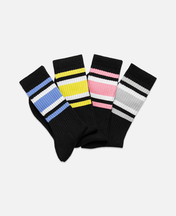 Skater Socks (Type-1) (Black)