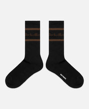 Skater Socks (Type-2) (Black)