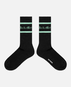 Skater Socks (Type-2) (Black)