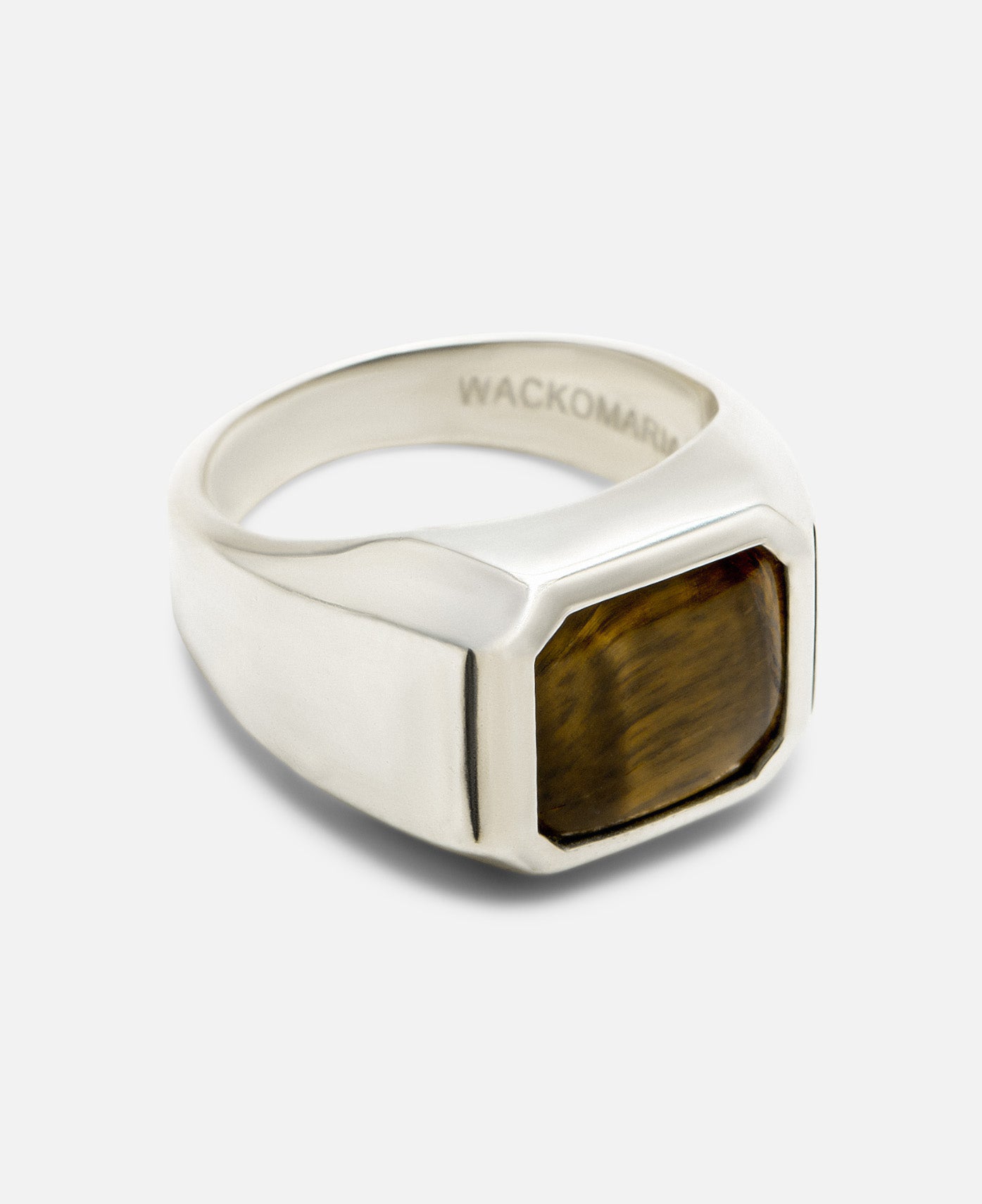 Wacko Maria - Tiger's Eye Signet Ring (Type-4) (Silver) – JUICESTORE