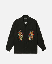Wacko Maria X Tim Lehi Hawaiian Long-Sleeve Shirt (Black)
