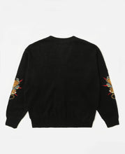 Wacko Maria X Tim Lehi Mohair Cardigan (Black)