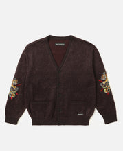Wacko Maria X Tim Lehi Mohair Cardigan (Purple)