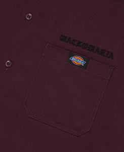 Work Shirt Type-1 (Burgundy)