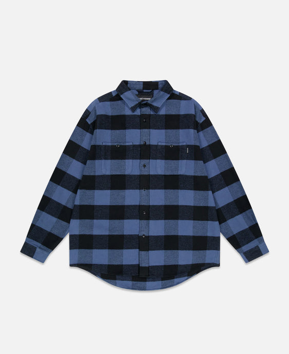 Buffalo Check Shirt (Navy)