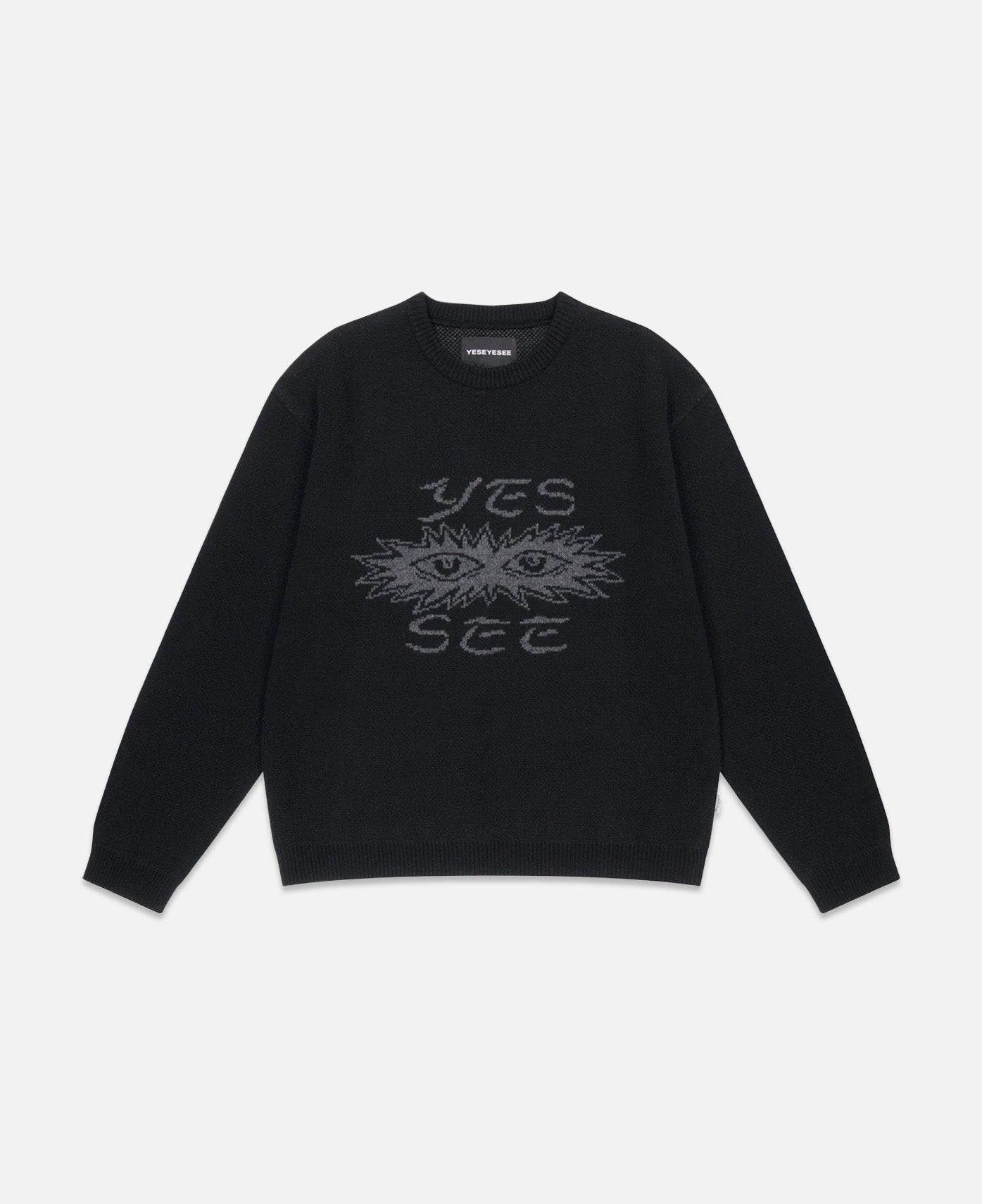 Yeseyesee - Eye Knit Pullover Sweater (Black) – JUICESTORE