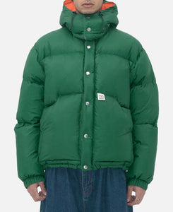 Hooded Down Jacket (Green)