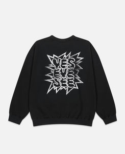 Y.E.S Steel Logo Sweatshirt (Black)