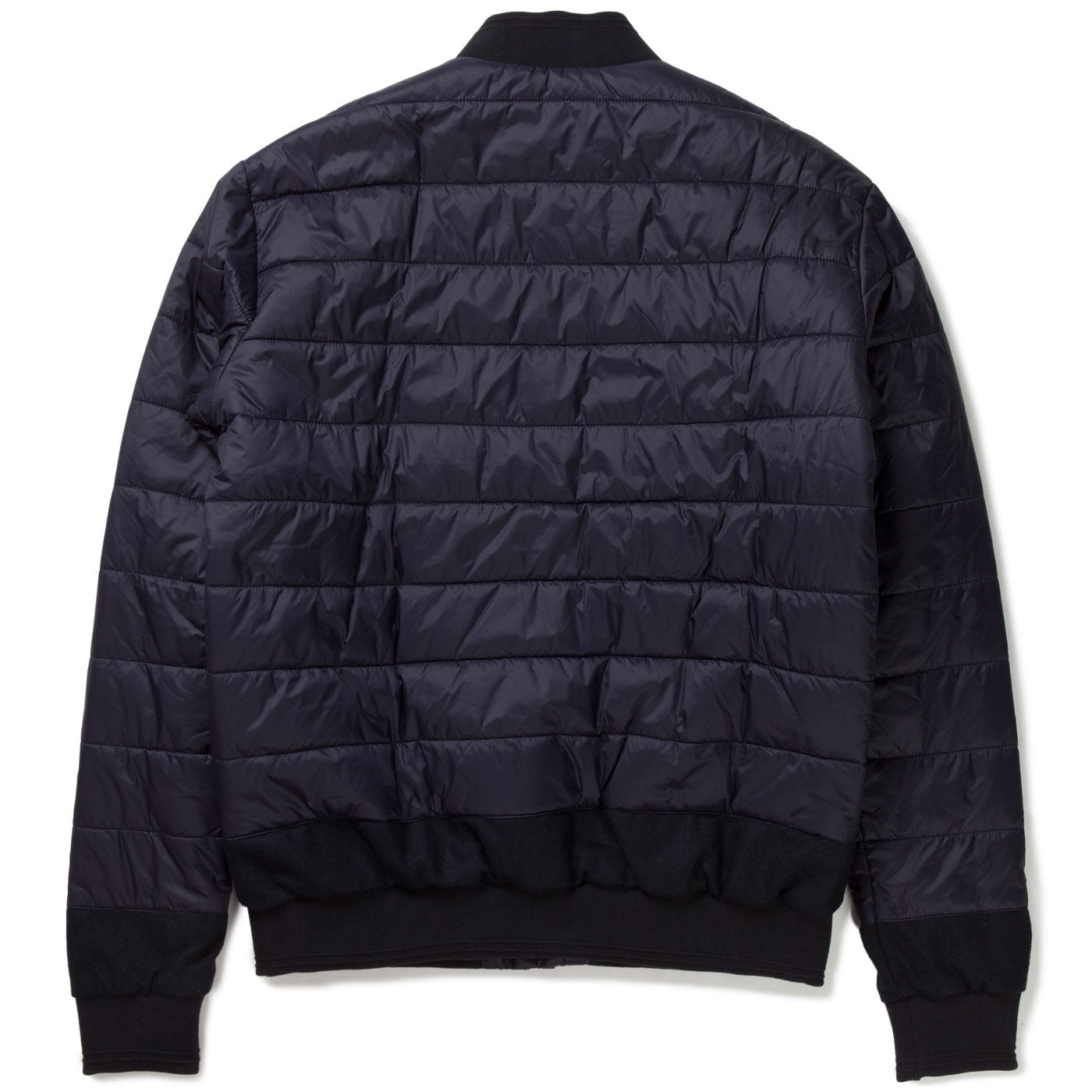 BOMBER JACKET WOOL & NYLON