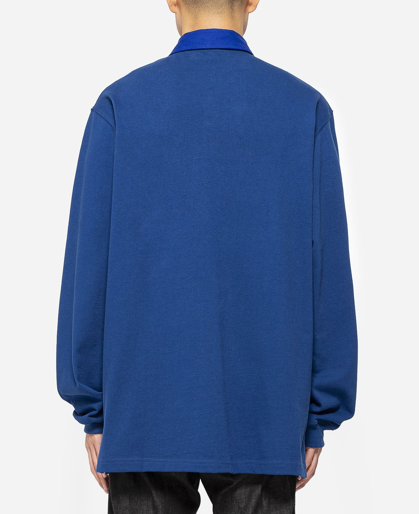 Long Sleeve W/Gradient Wave And Logo (Infls03-A) Black