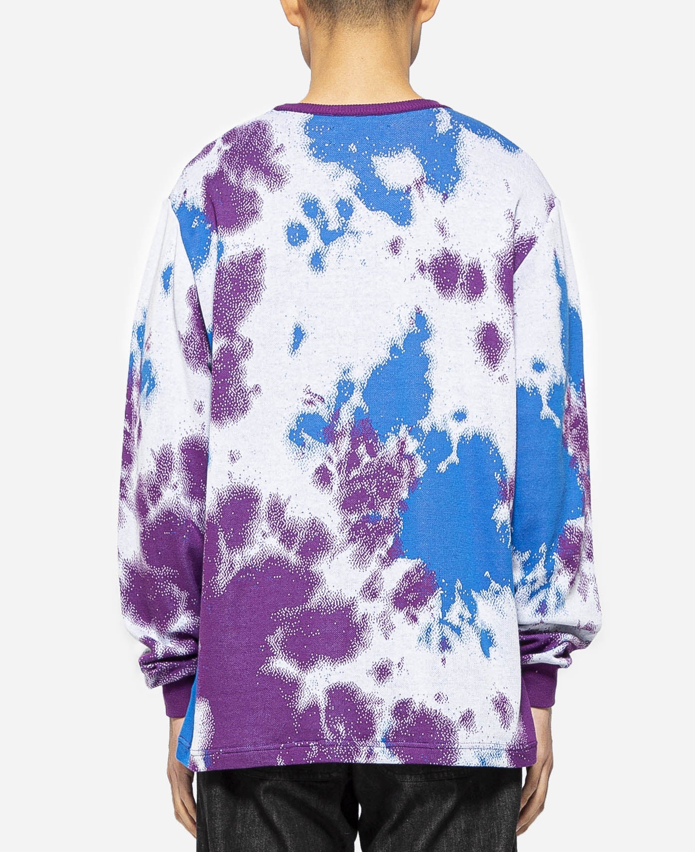 Marble Tie-dye JQ Sweater (Purple)