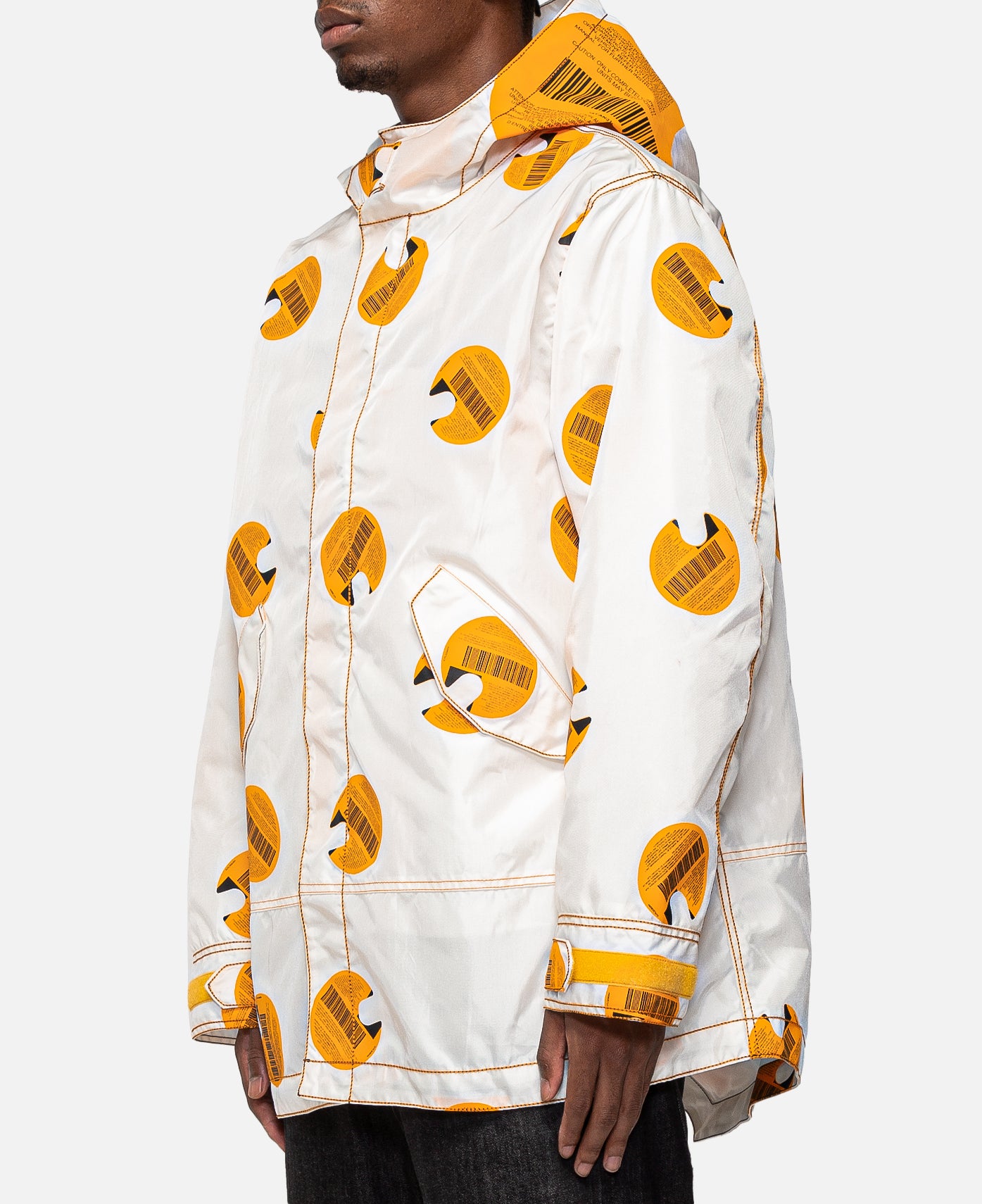 Readymade Airbag Silk Fishtail Jacket (White)