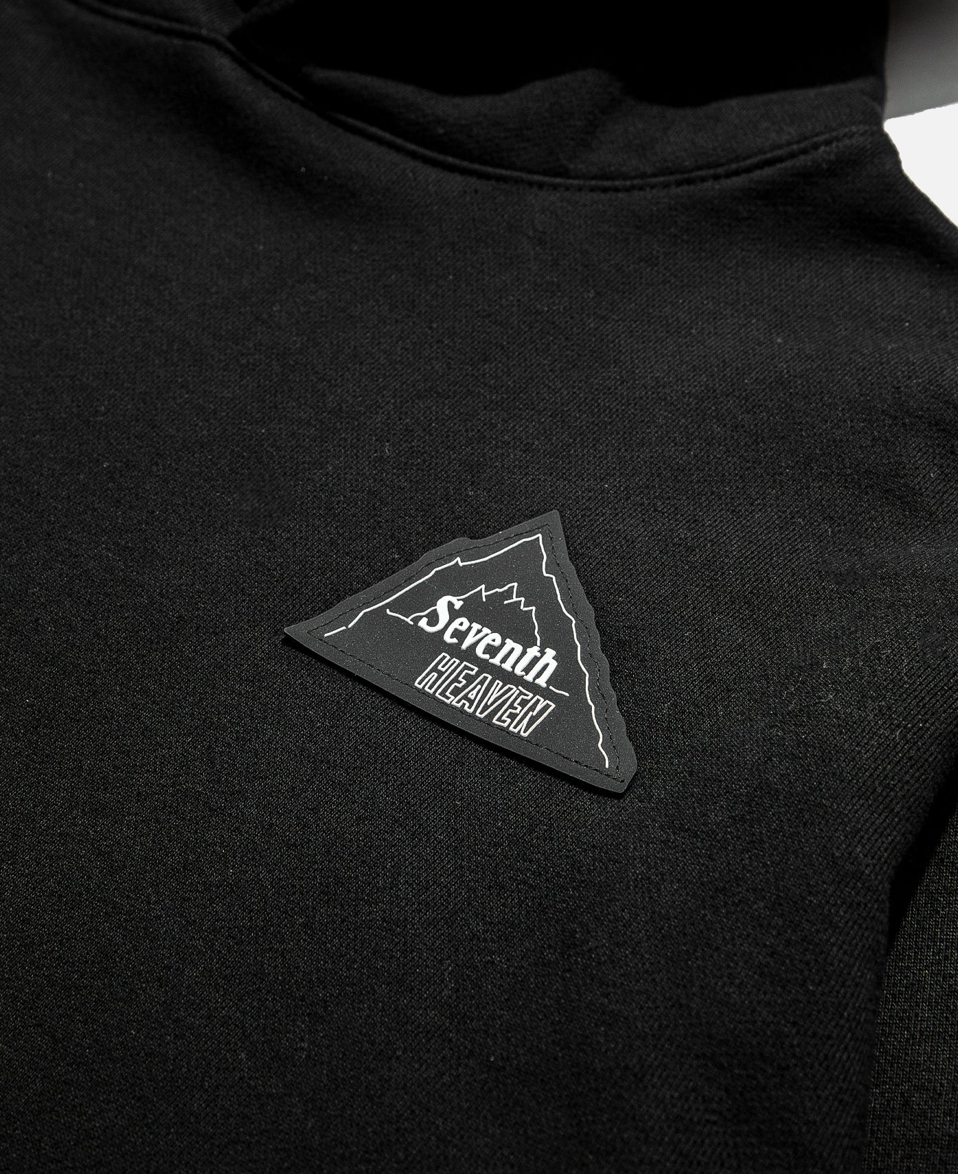 Rubber Patch Mountain Logo Hoodie (Shfw20Hd01) Black