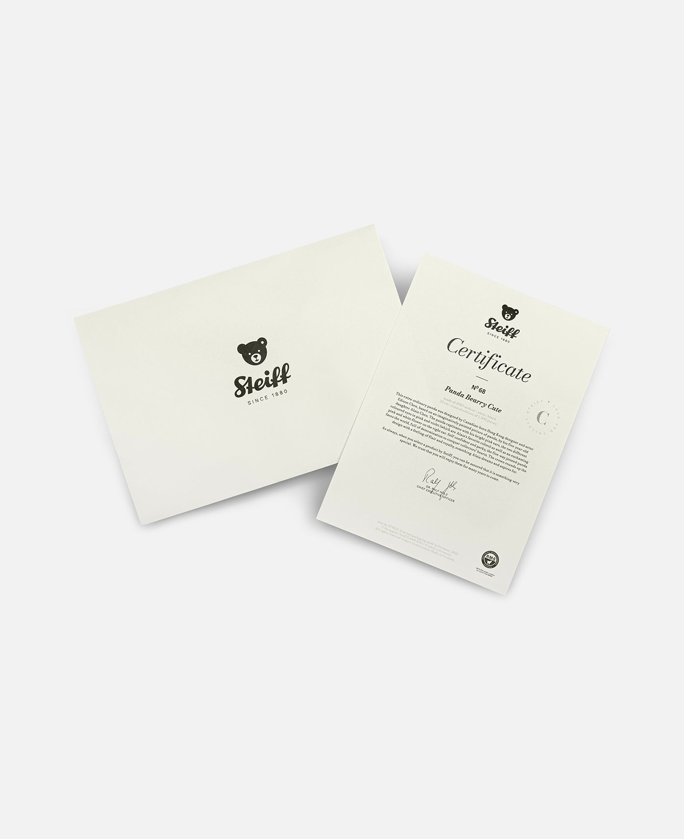 Panda Bearry Cute (White)