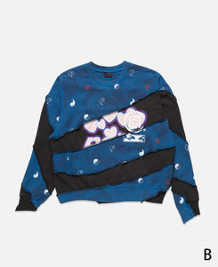 Upcycle Earth Spiral Crewneck Sweat (Multi)
