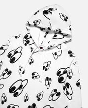 3 Eyed All Print Hoodie (White)