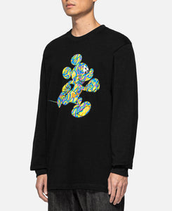 3 Eyed Tiger Camo Mickey L/S T-Shirt (Black)