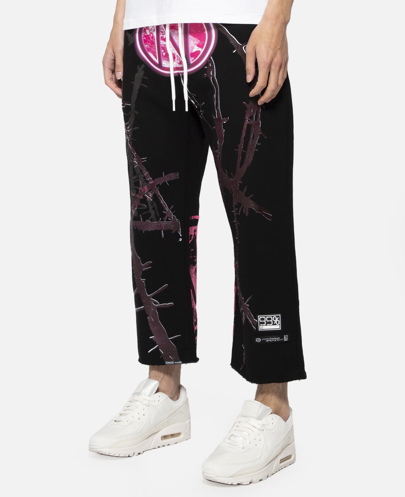 Print Pants (Black)