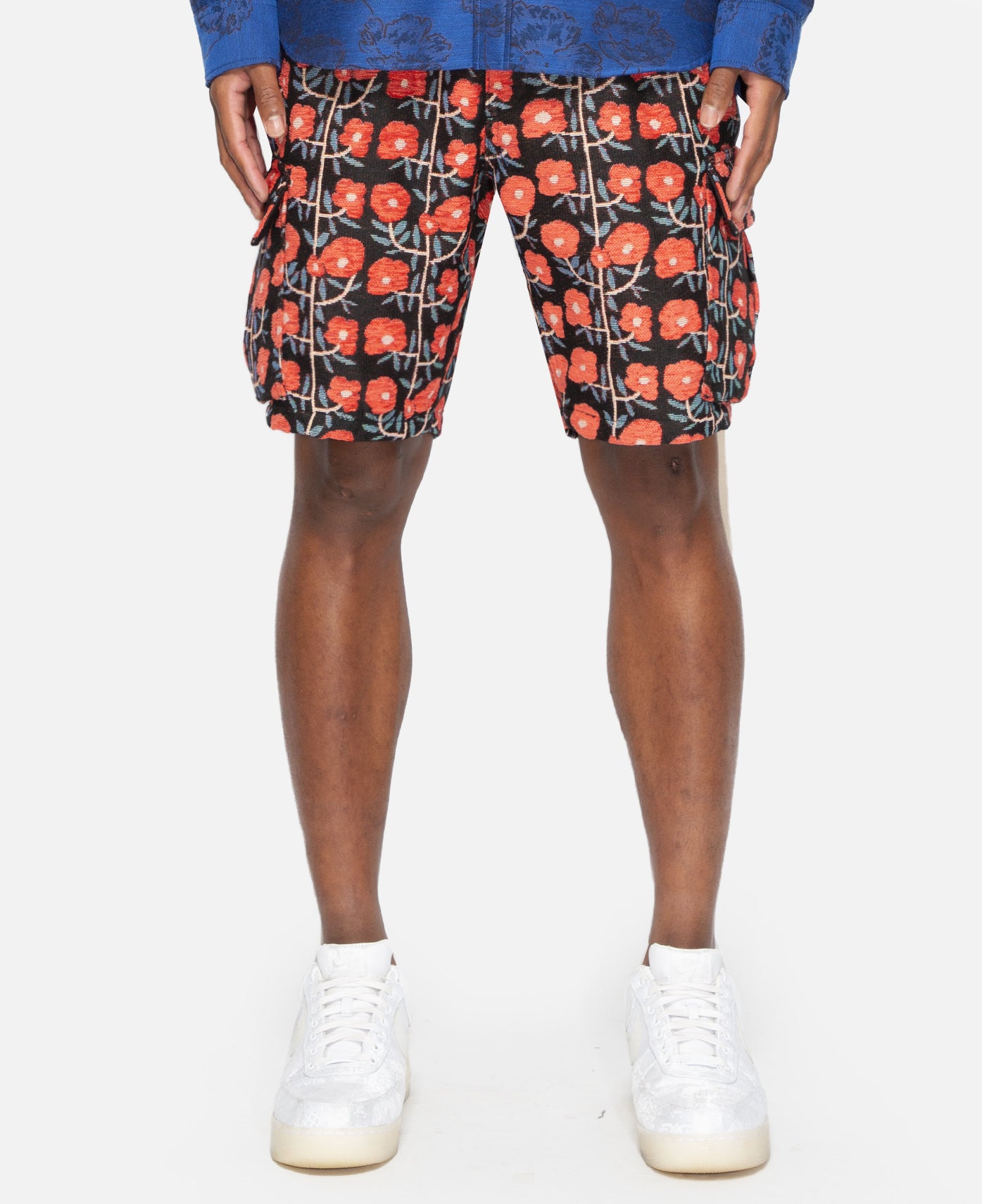 6 Pockets Shorts (Red)
