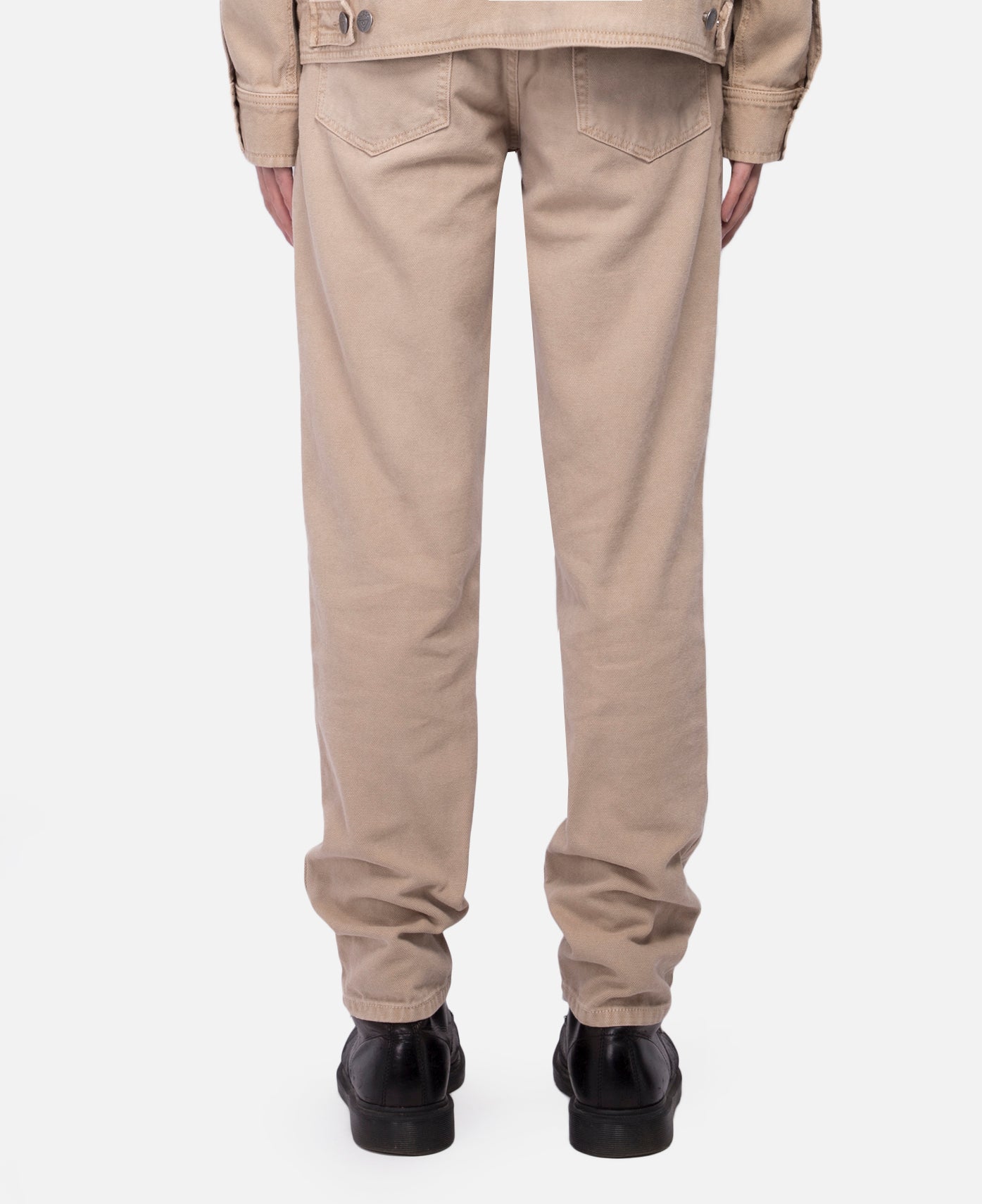Darted Straight Jeans
