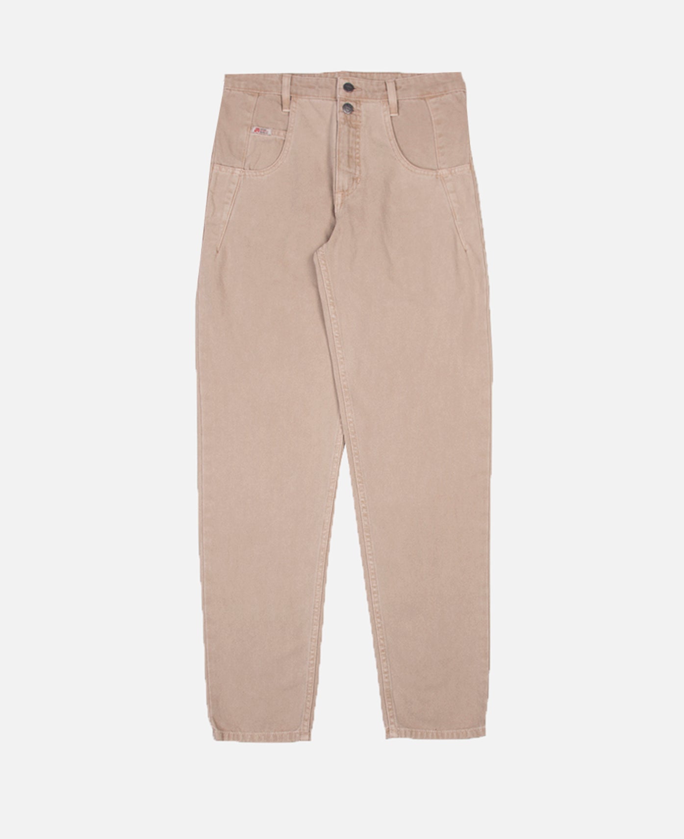 Darted Straight Jeans