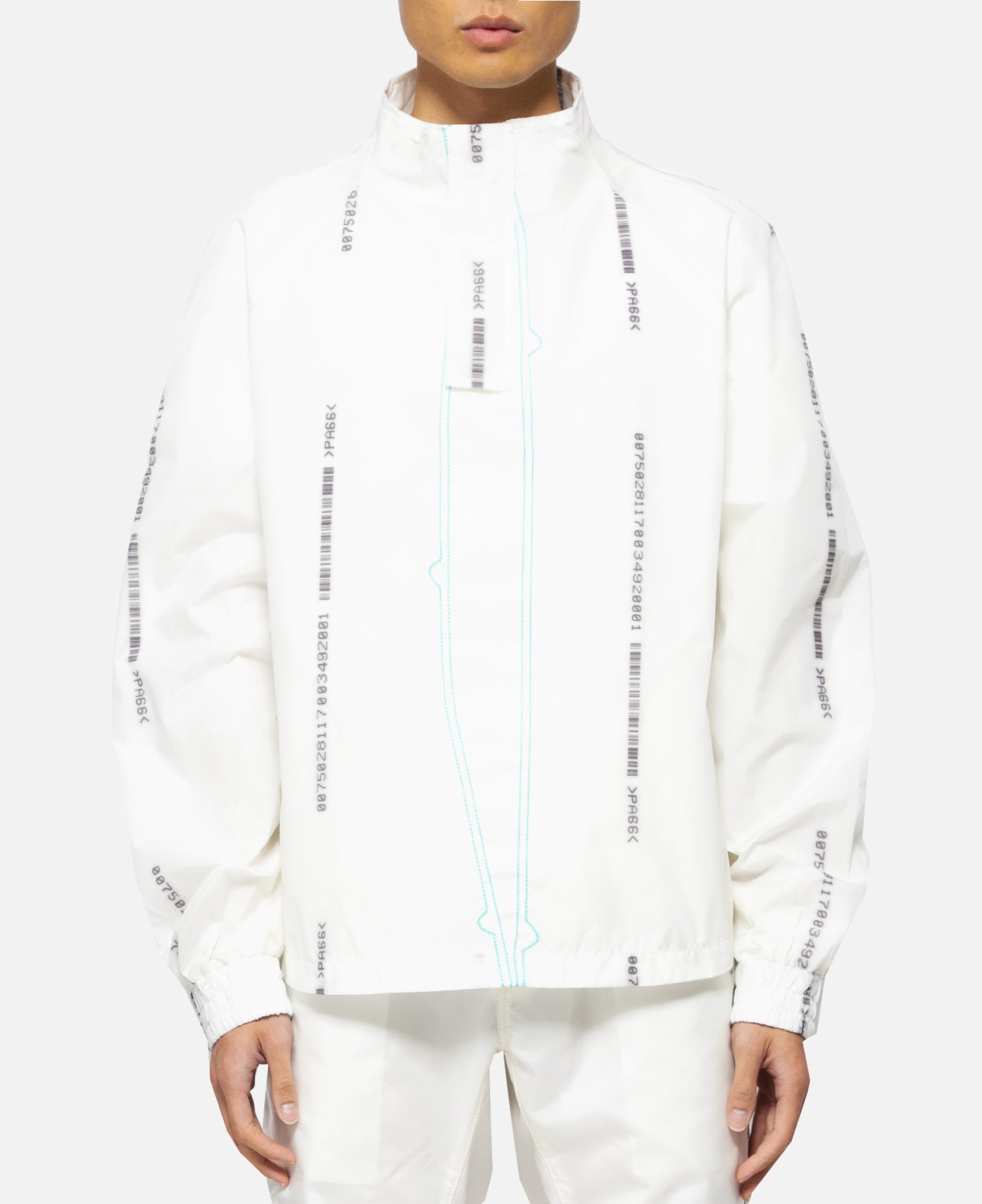 Readymade Airbag Half Zip-Up Windbreaker