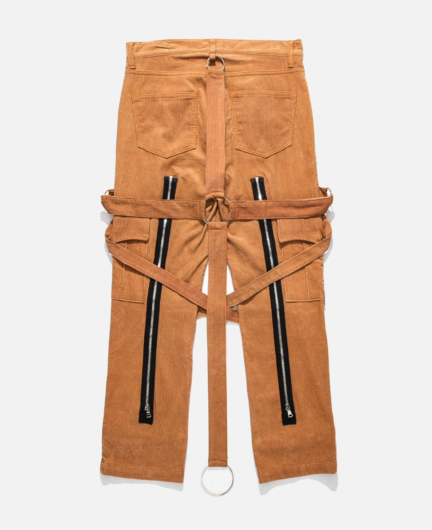 Corduroy Crucifix Bondage Trouser (Brown)
