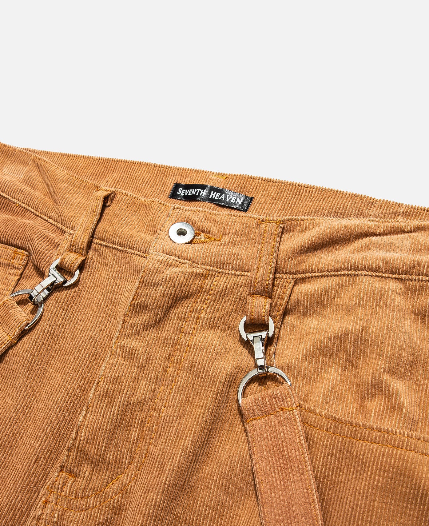 Corduroy Crucifix Bondage Trouser (Brown)