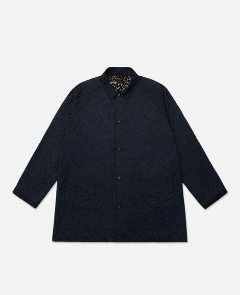 CLOT - Soutien Collar Coat (Navy) – JUICESTORE