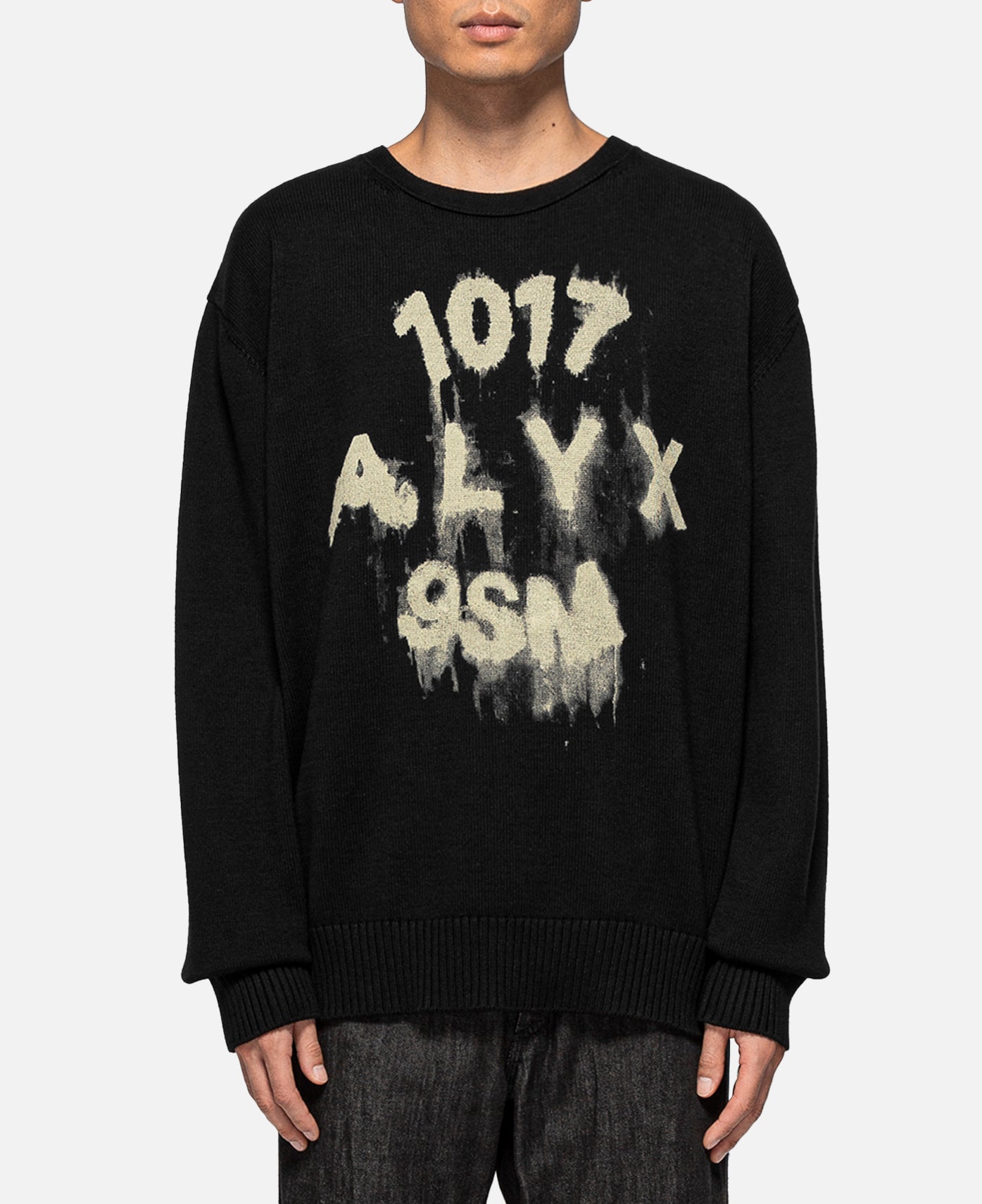 Alyx - Treated Logo Crewneck Sweater (Black) – JUICESTORE