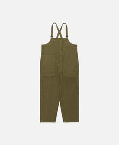 Military Tapered Overall Pants (Olive)