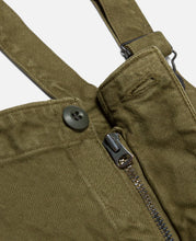 Military Tapered Overall Pants (Olive)