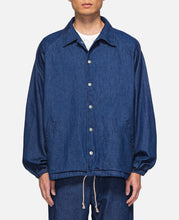 Denim Coach Jacket (Blue)