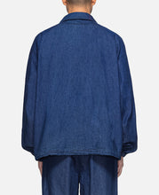 Denim Coach Jacket (Blue)