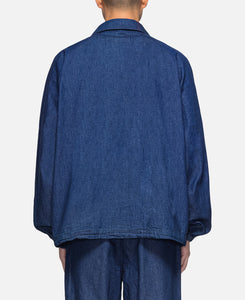 Denim Coach Jacket (Blue)