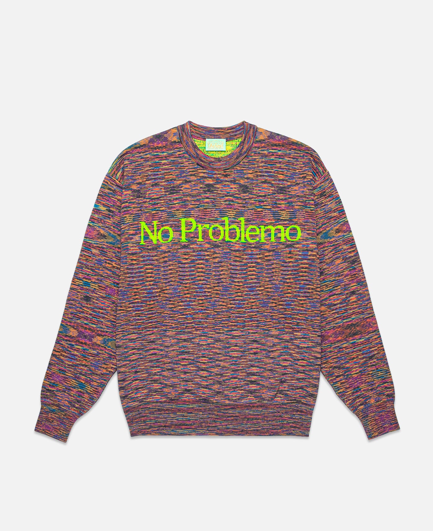 Space Dye No Problemo Knit (Purple)