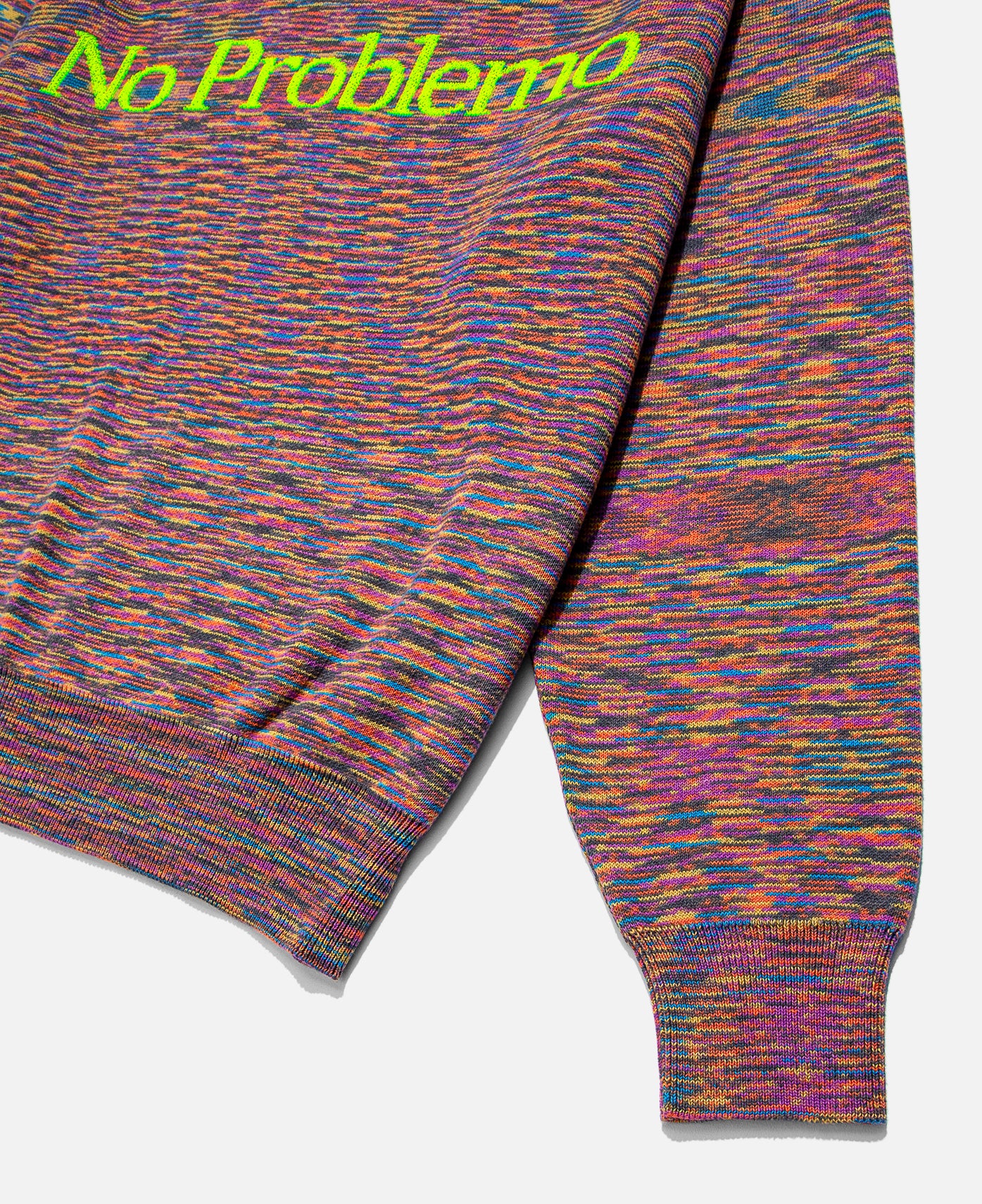 Space Dye No Problemo Knit (Purple)