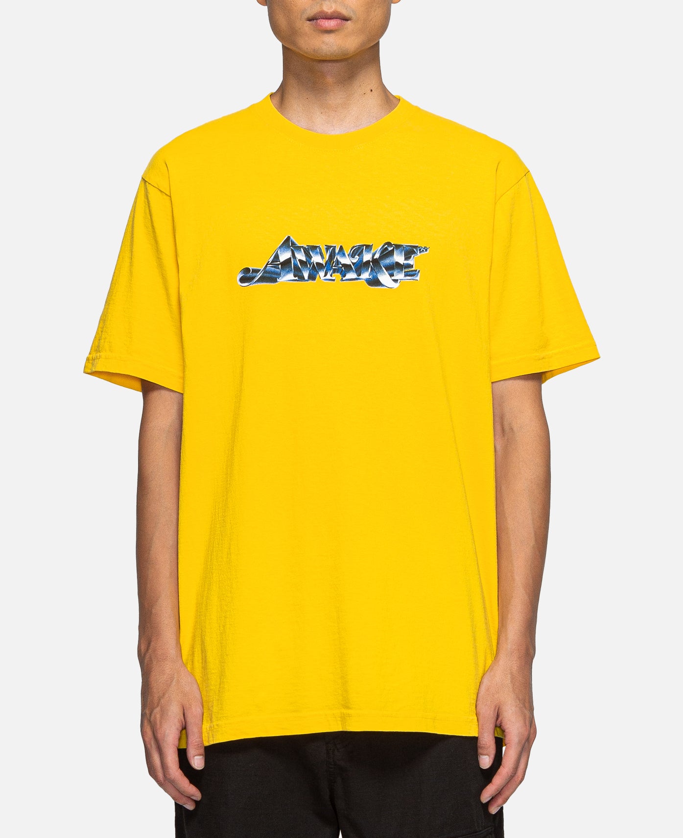 Chrome Logo T-Shirt (Yellow)