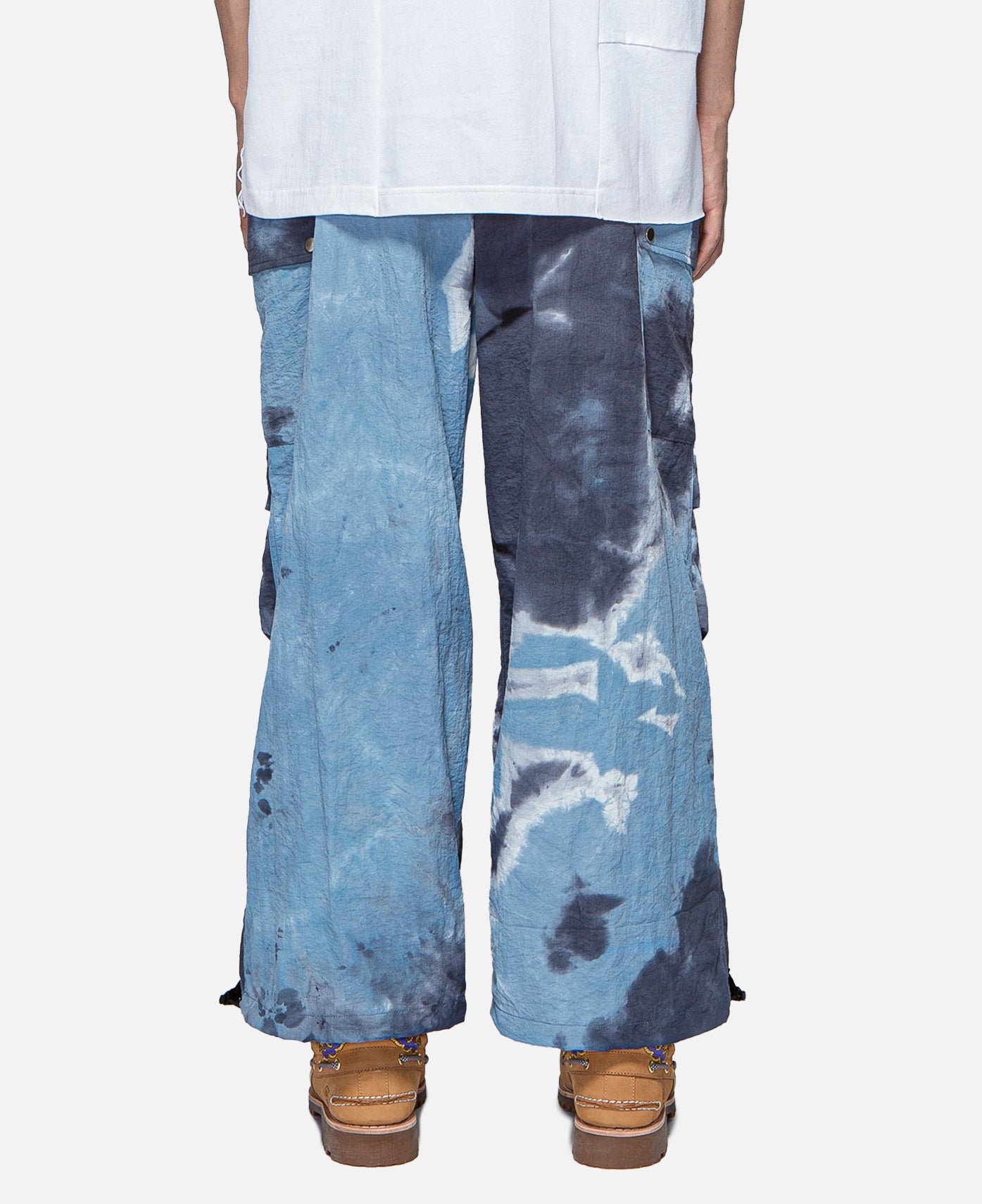 Children Of The Discordance - Hand Dyeing Nylon Trousers (Blue