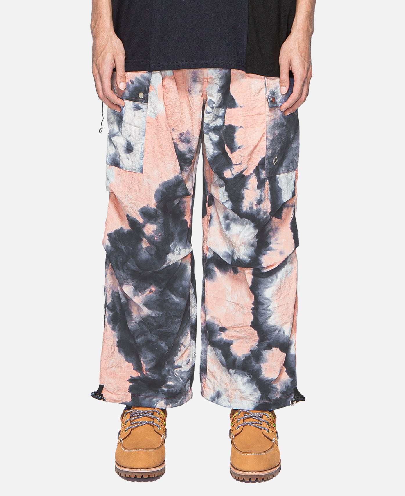 Hand Dyeing Nylon Trousers (Pink)