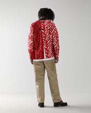 Button Up Chinese Shirt (Red)