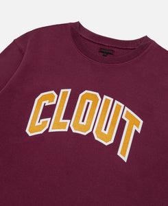 CLOUT Sweatshirt (Burgundy)