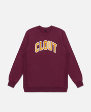 CLOUT Sweatshirt (Burgundy)